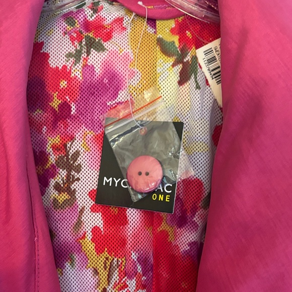 Mycra Pac Poppy Women's Trench with Floral Lining - Picture 6 of 12